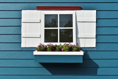 Painting of siding and shutters