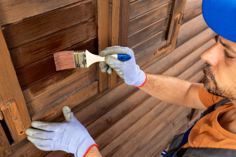 Exterior Wood Staining